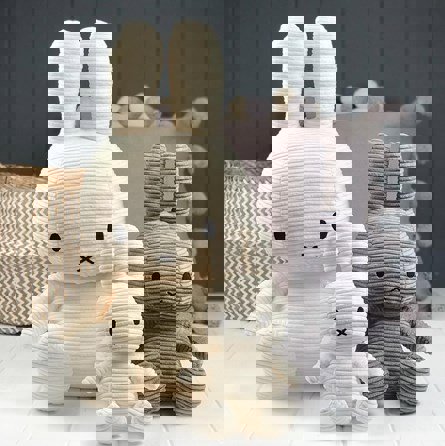 Miffy Kordsamt Grau 33cm 5