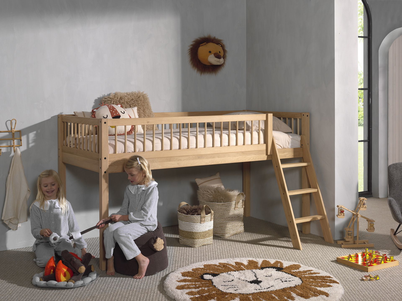 Hochbett Forrest Holz 3