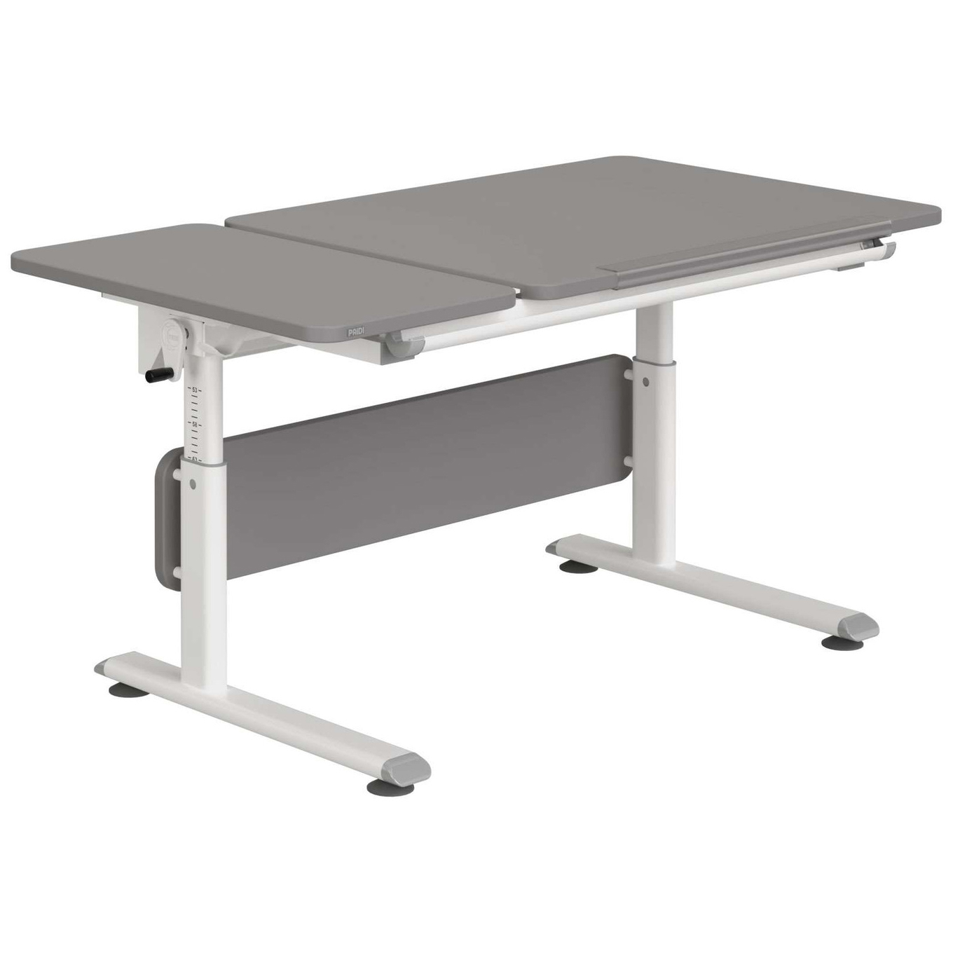 Schreibtisch Diego 130 GT Weiss Grau