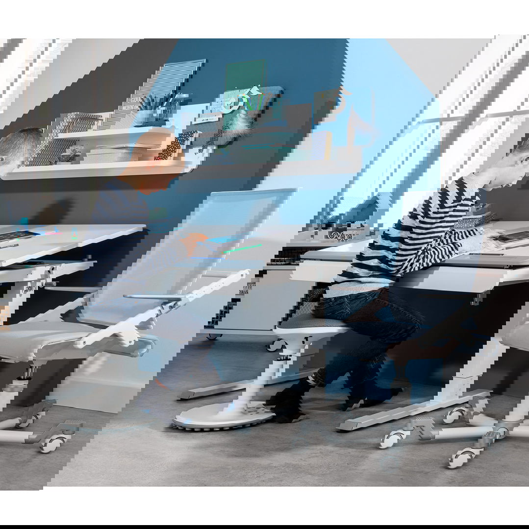 Bürostuhl Ypso Hellblau 3