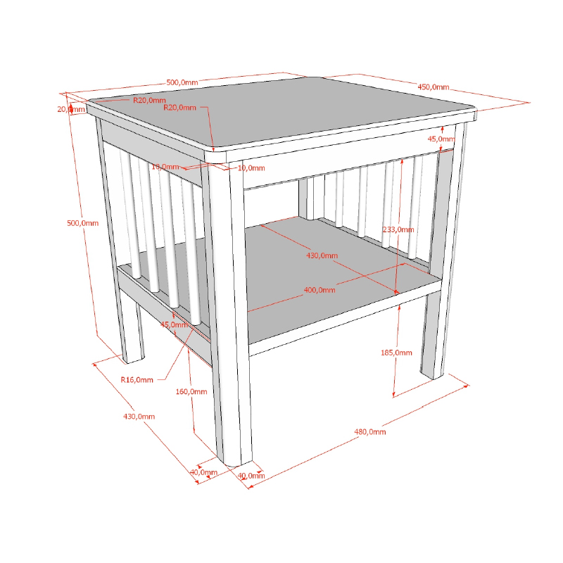 Kinderzimmer Forrest Buche 4-teilig Set 12