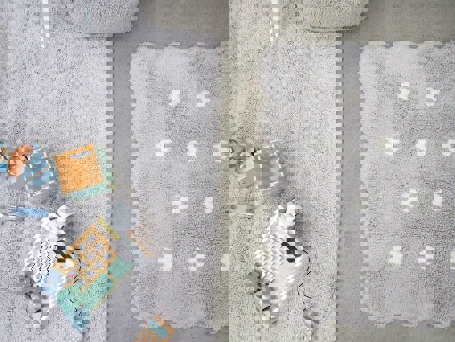 Teppich Biscuit Mini Grau 4