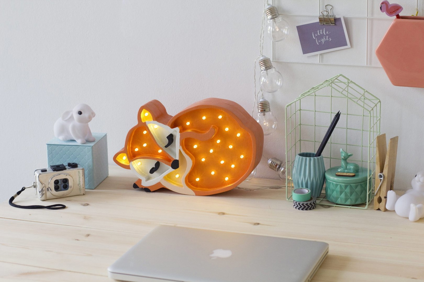 Nachtlampe Fuchs Wild Orange 6