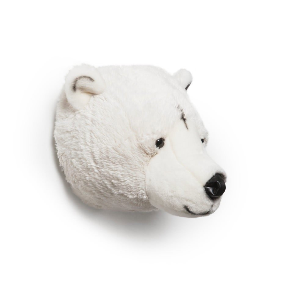 Tierkopf Eisbär Basile 3