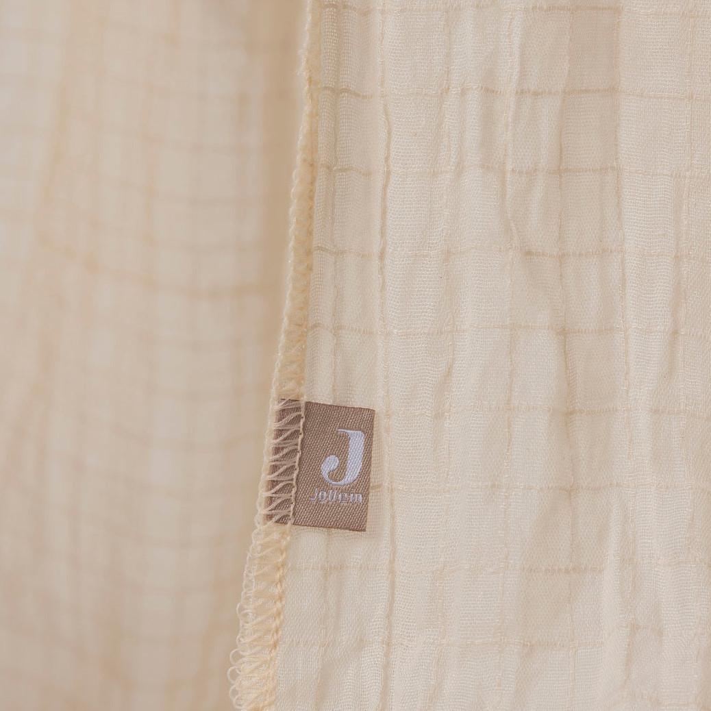 Betthimmel Cosy Check Sand 3