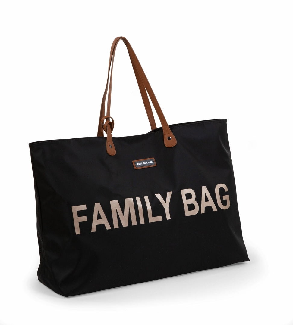 Family Bag Schwarz Gold 6