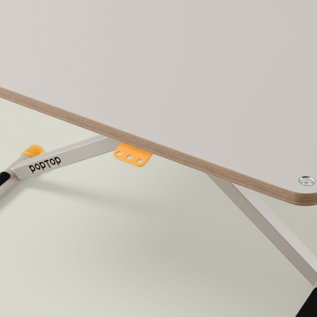 Schreibtisch Poptop Grau 2