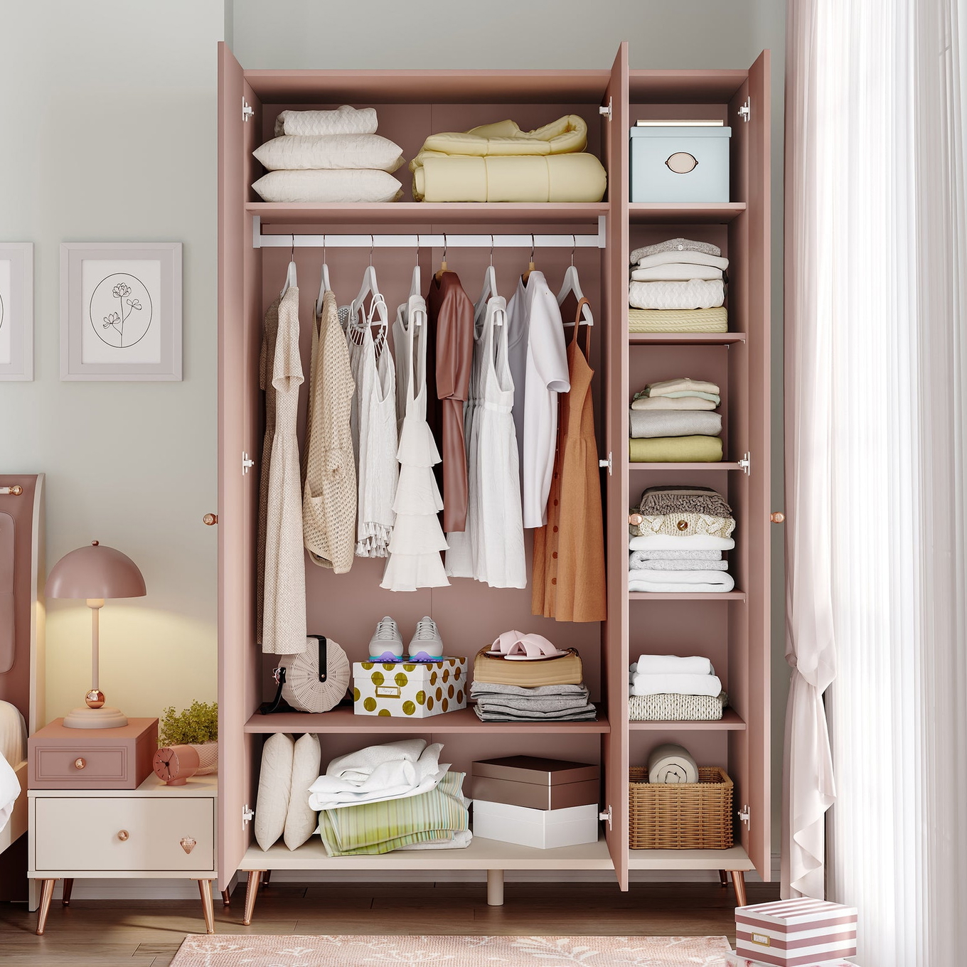 Kleiderschrank Elegance 3-türig 3