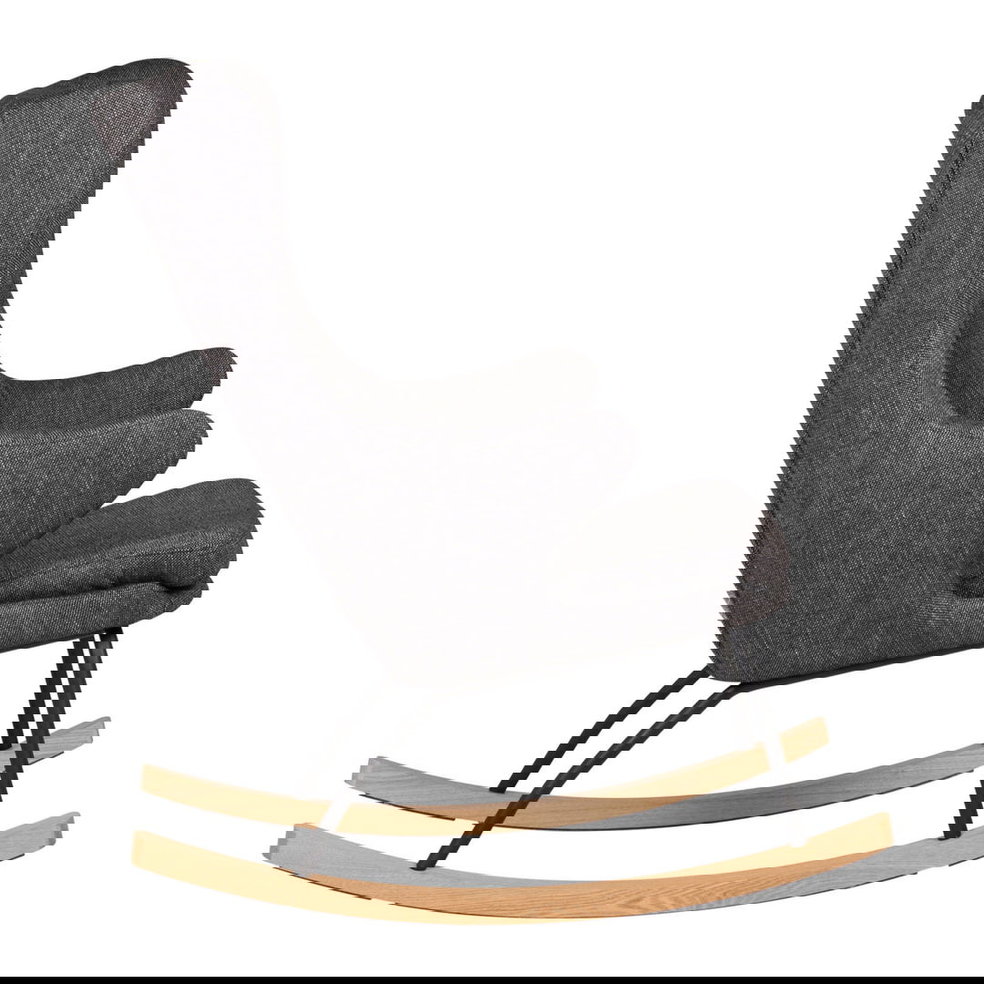 Schaukelstuhl für Mütter De Luxe Black 6