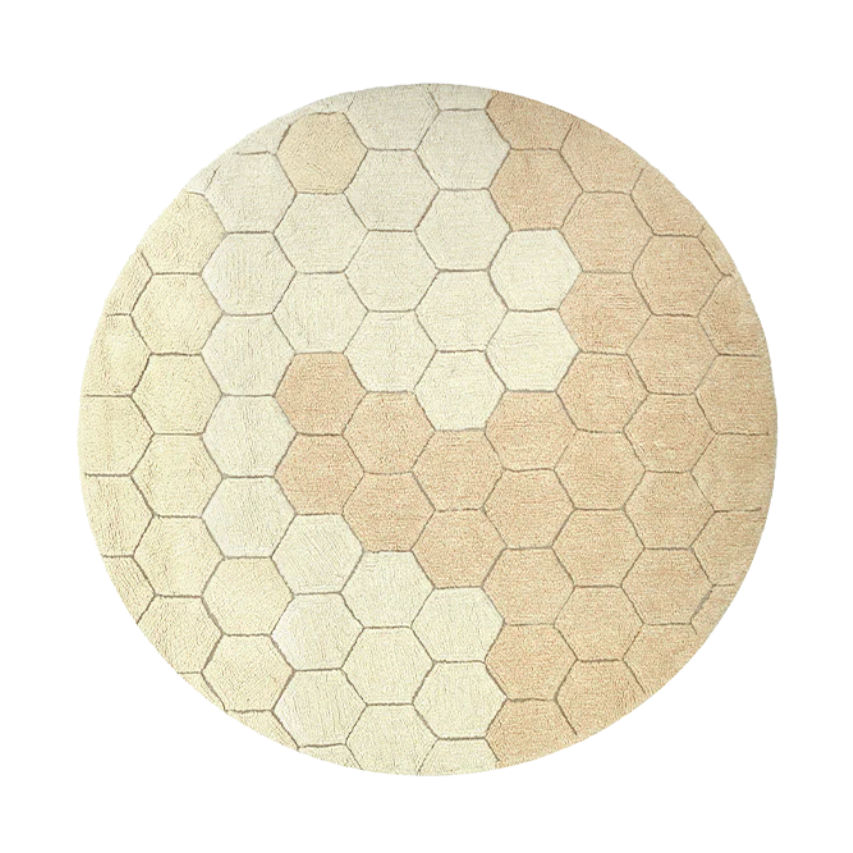 Teppich Honeycomb Gold