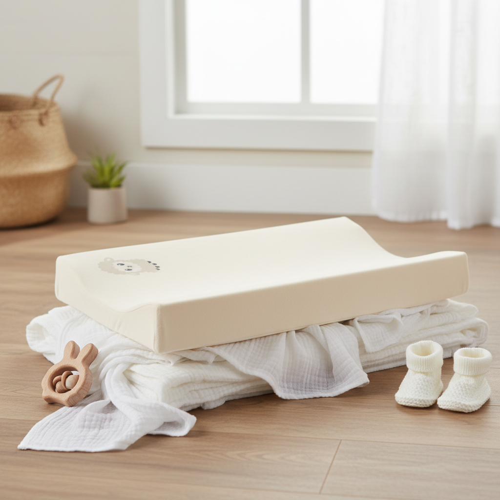 Wickelkissenbezug Stretch bestickt Tiny Sheep 3