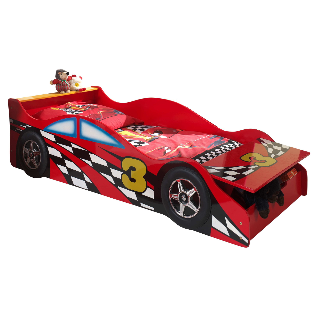 Autobett Rennwagen Toddler 1