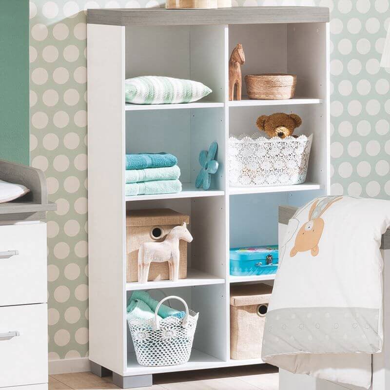 Hochregal Kira Nautik 8 Fächer 9