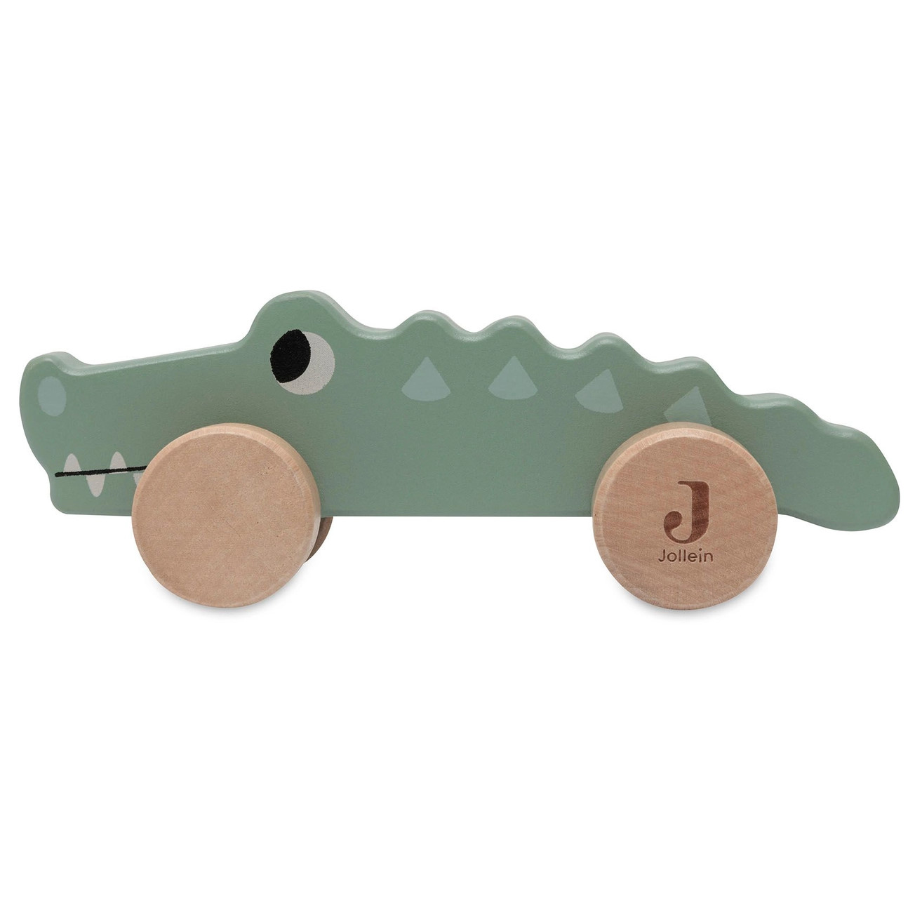 Holzkrokodil auf Rädern Jungle Jambo 1