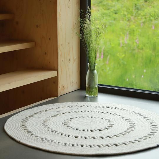 Teppich Bibek Grau, 140 x 140 cm 2