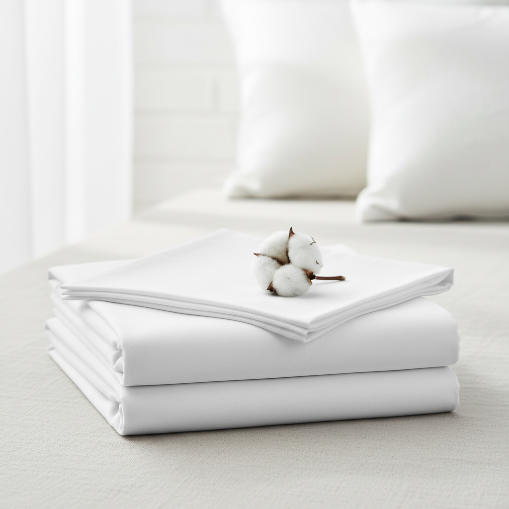 Fixleintuch Cotton Box Weiss, 90 x 200 cm 3