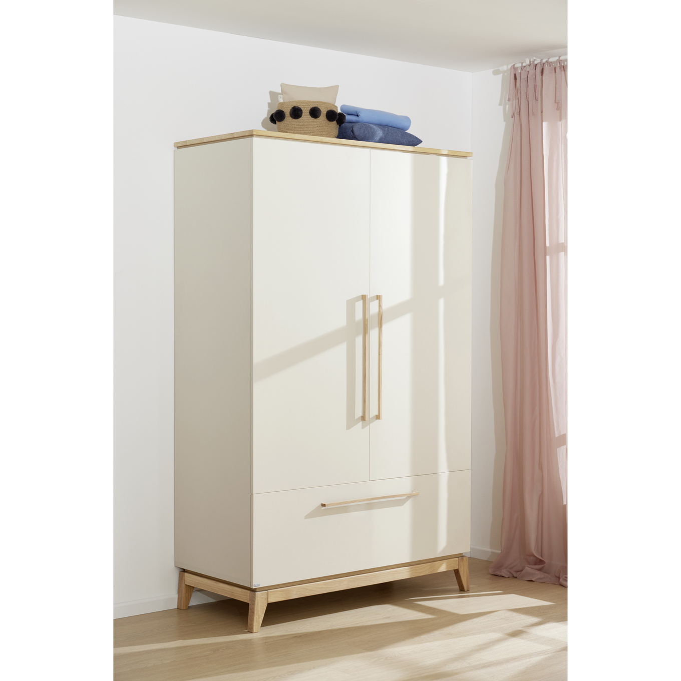 Kleiderschrank Stiene 2-türig 6