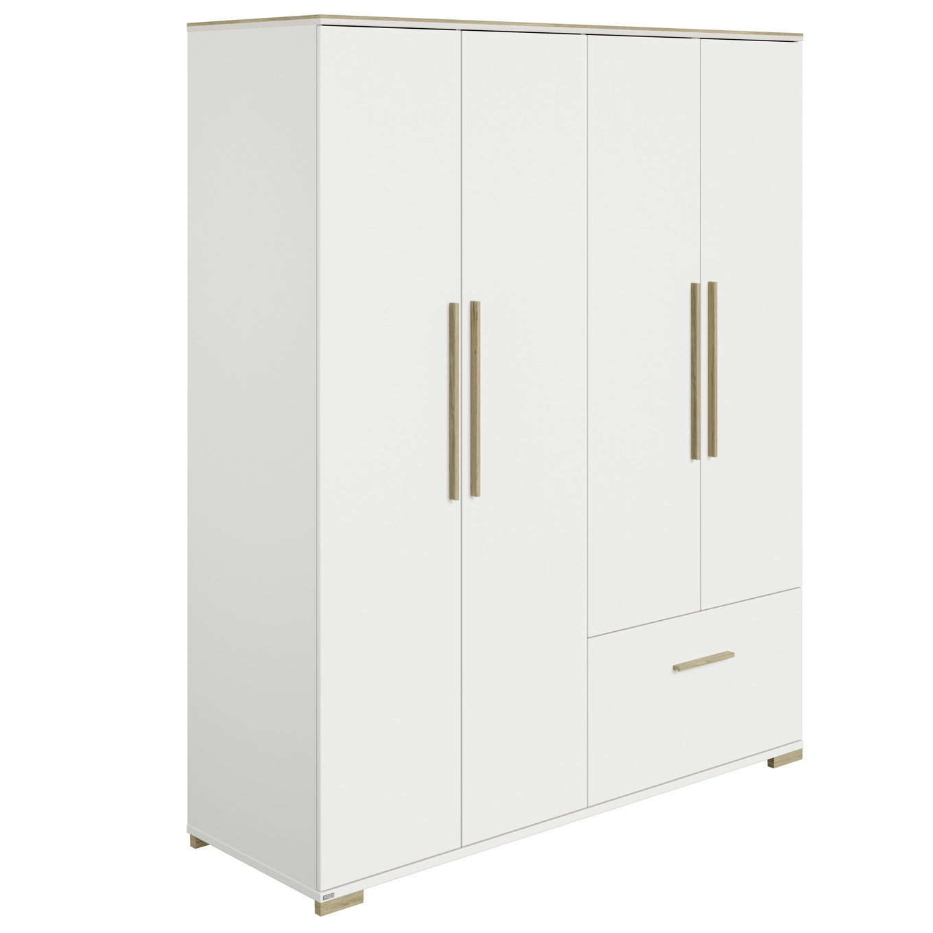 Kleiderschrank Enie 4-türig