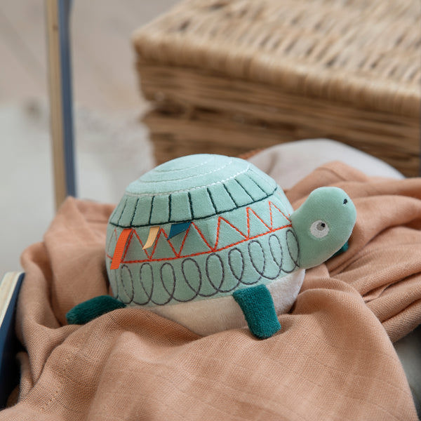 Stoff-Ball mit Glocke Schildkröte Turbo 3