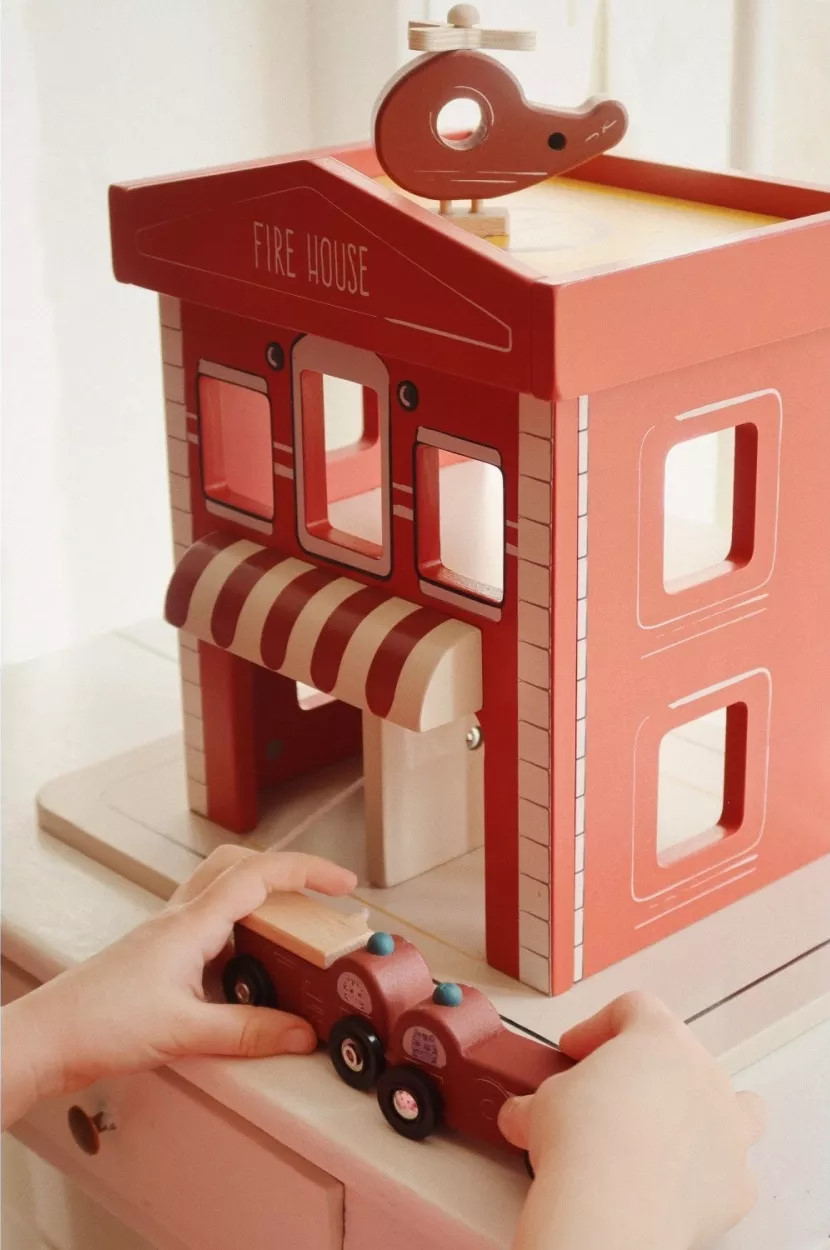 Holzspielzeug Feuerwehr 4