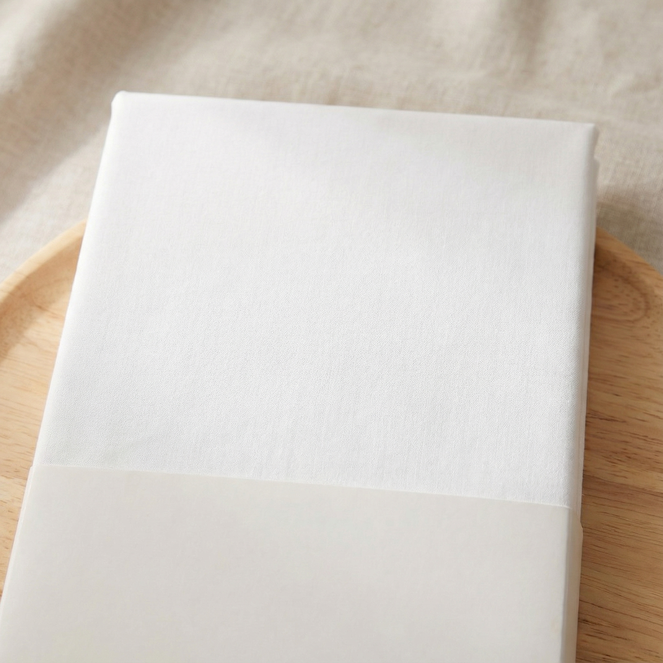 Fixleintuch Cotton Box Weiss, 90 x 190 cm 3