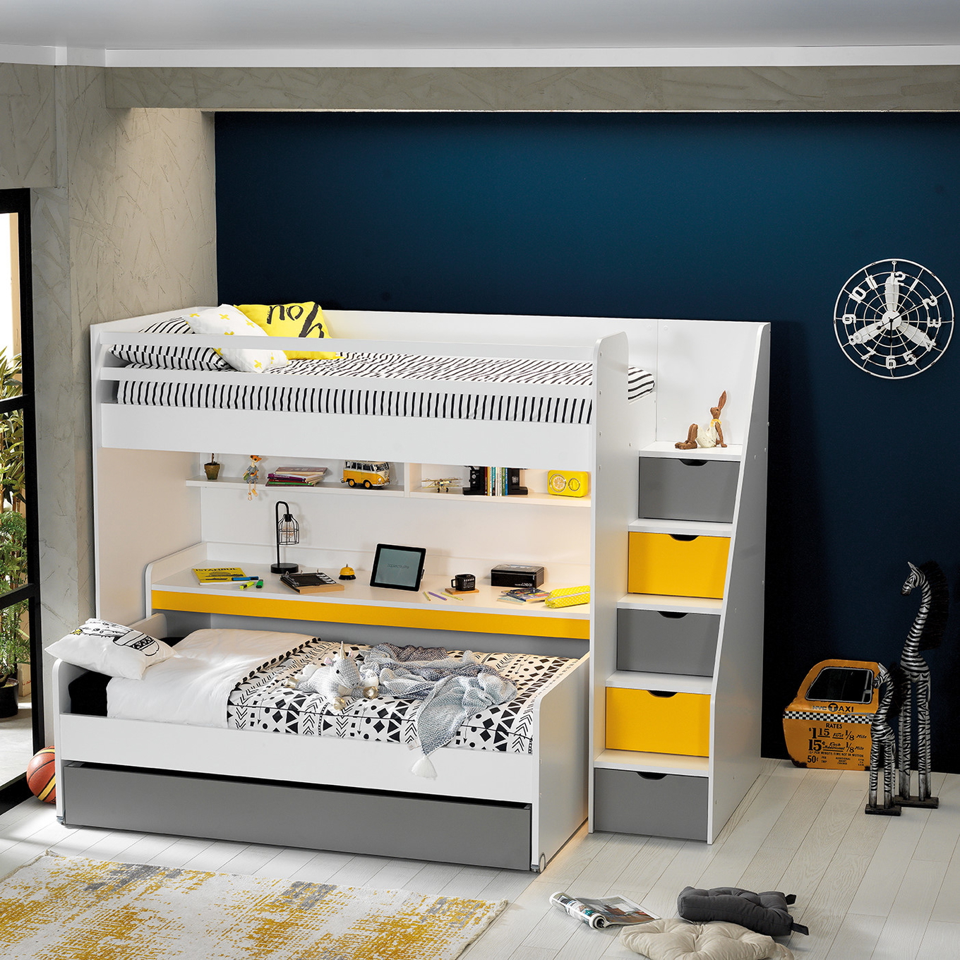 Hochbett Neo Set Gelb, Set 1 3