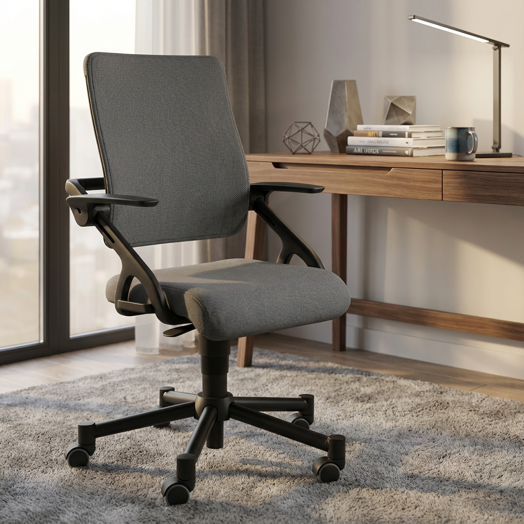 Bürostuhl Tio Schwarz Grau 6