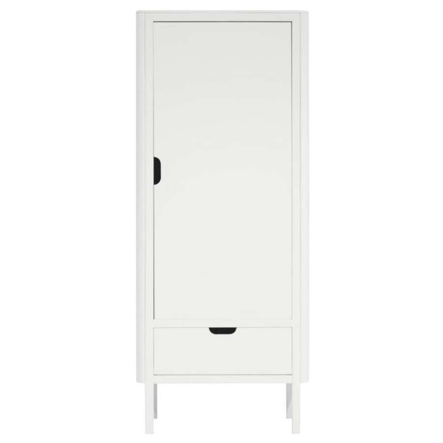 Kleiderschrank Weiss 1-türig