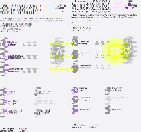 Matratze Meeresbrise 140 x 200 cm 6