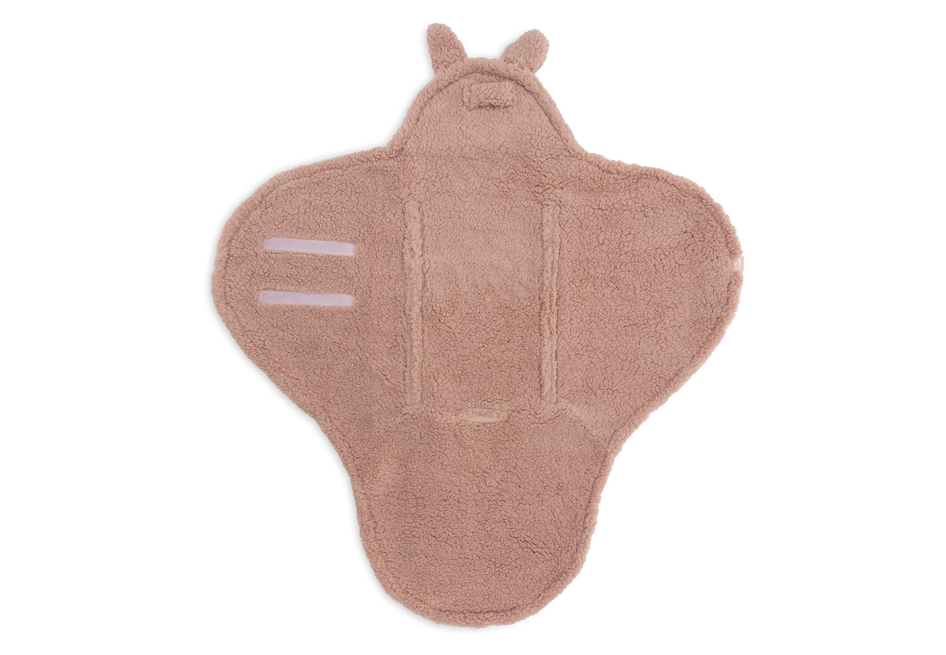 Einschlagdecke für Babyschale Hase Rosa 7