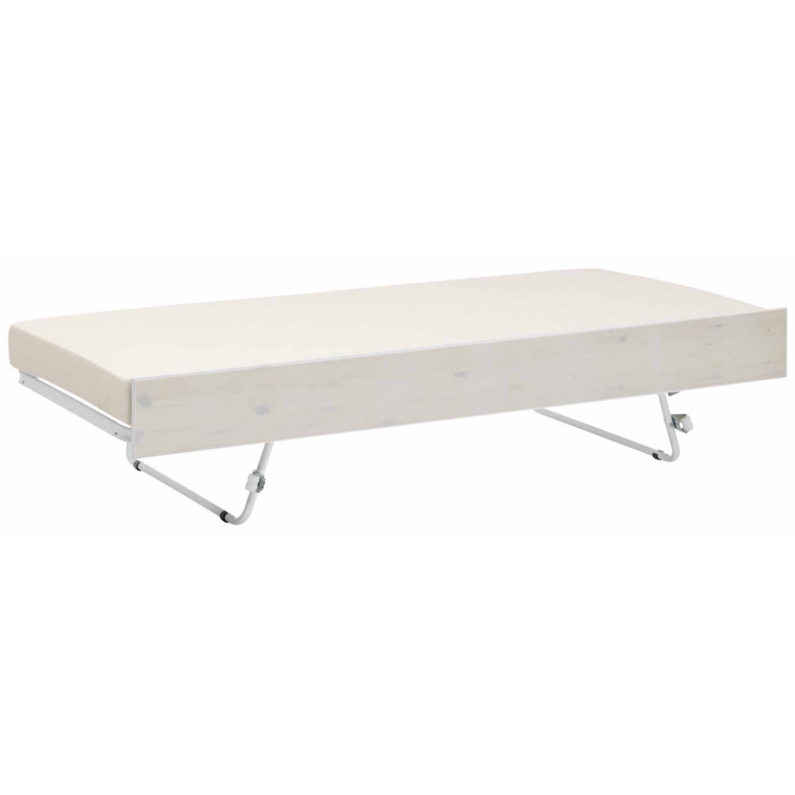 Gästebett inkl. Front Weiss lasiert 1