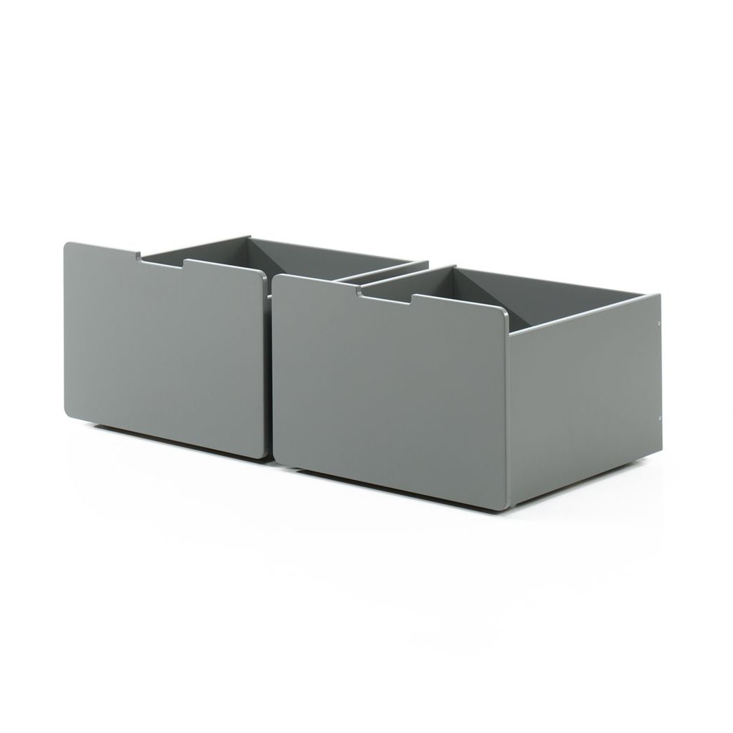 Schubladen 2er-Set Pino Grau 1