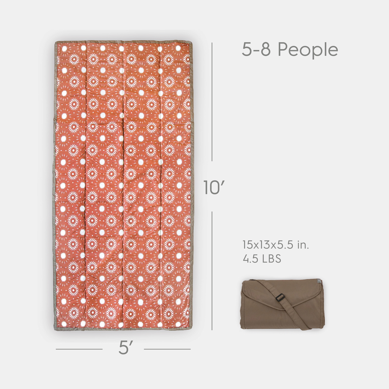 Picknick-Decke Sun Baked 152 x 305 cm 8