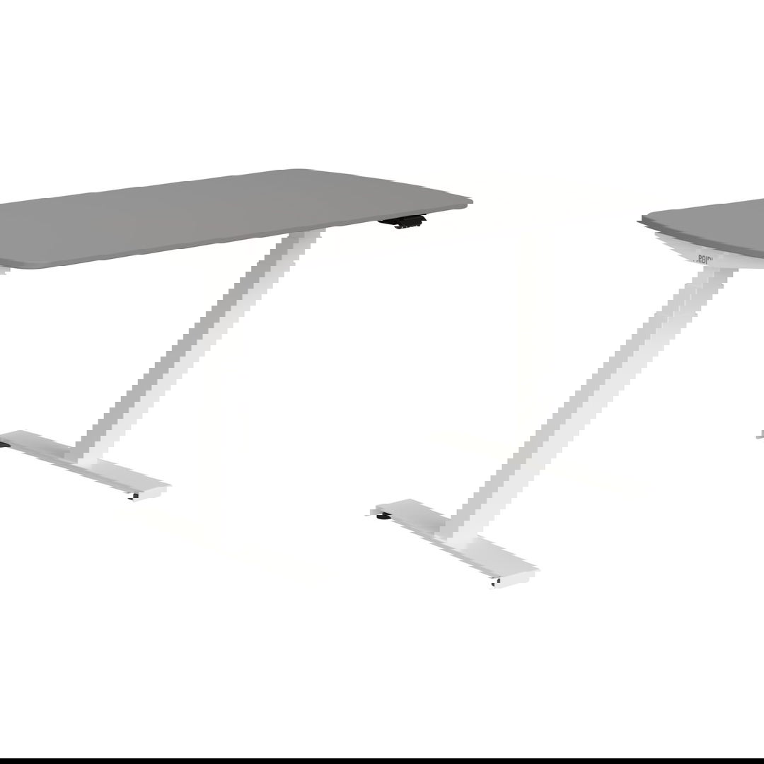 Schreibtisch E-Lion 1 130 Weiss Grau 1