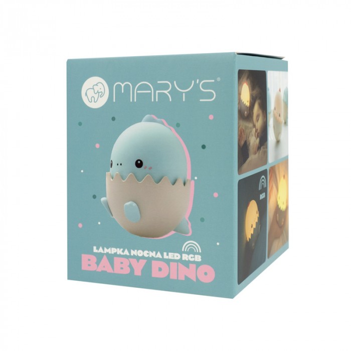 Lampe Baby Dino Blau 7