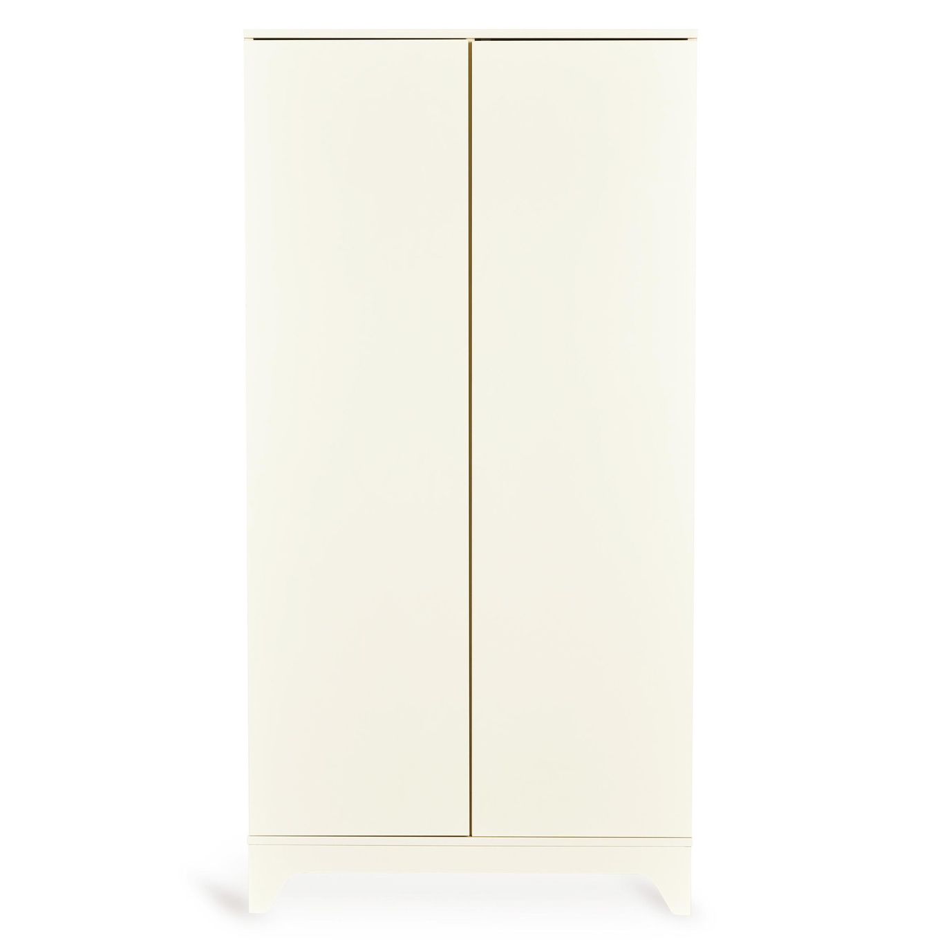 Kleiderschrank Tsugi Creme, 2-türig