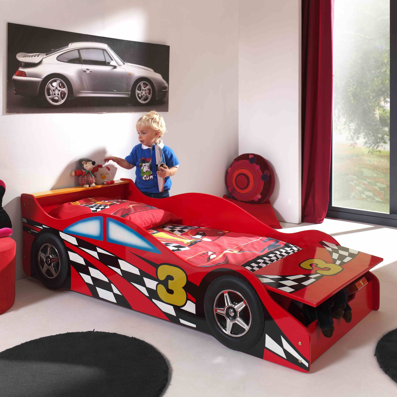 Autobett Rennwagen Toddler 2