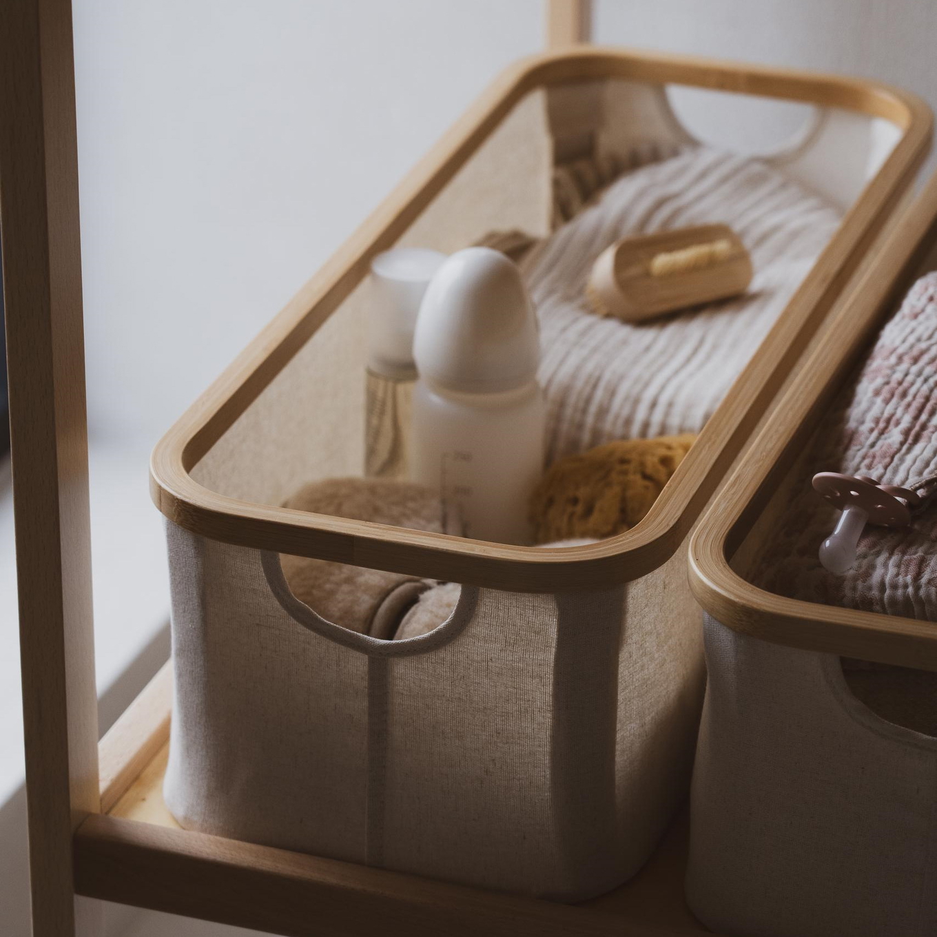 Aufbewahrungskorb XL für Wickeltisch 3