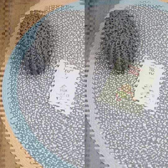 Teppich Brenda Blau #2