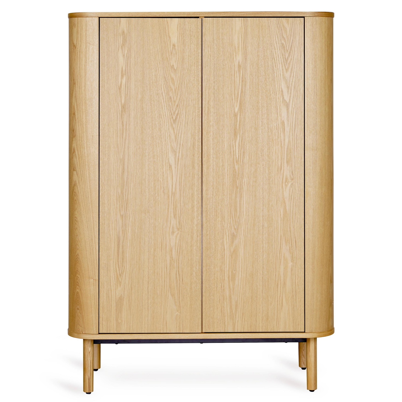 Kleiderschrank Yume Flache Türen 2-türig