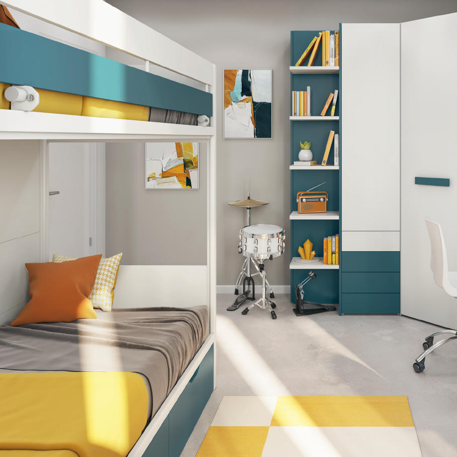 Kinderzimmer Bloom Abstract Set