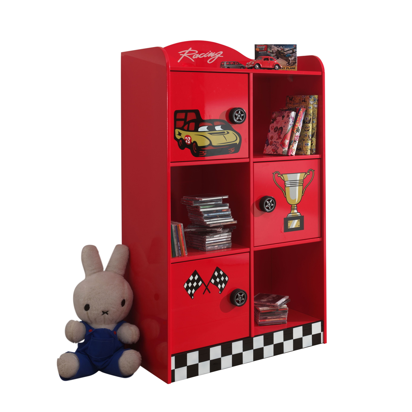 Bücherregal Auto Racer