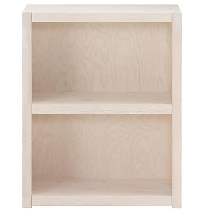 Regal 2 Fächer Weiss lasiert