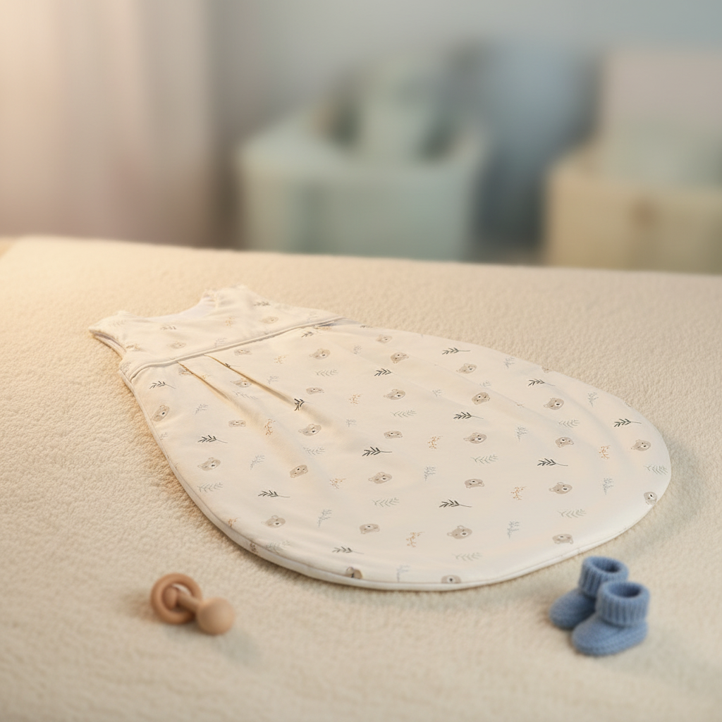 Schlafsack Satin Snoozy Bear, 50/56 3