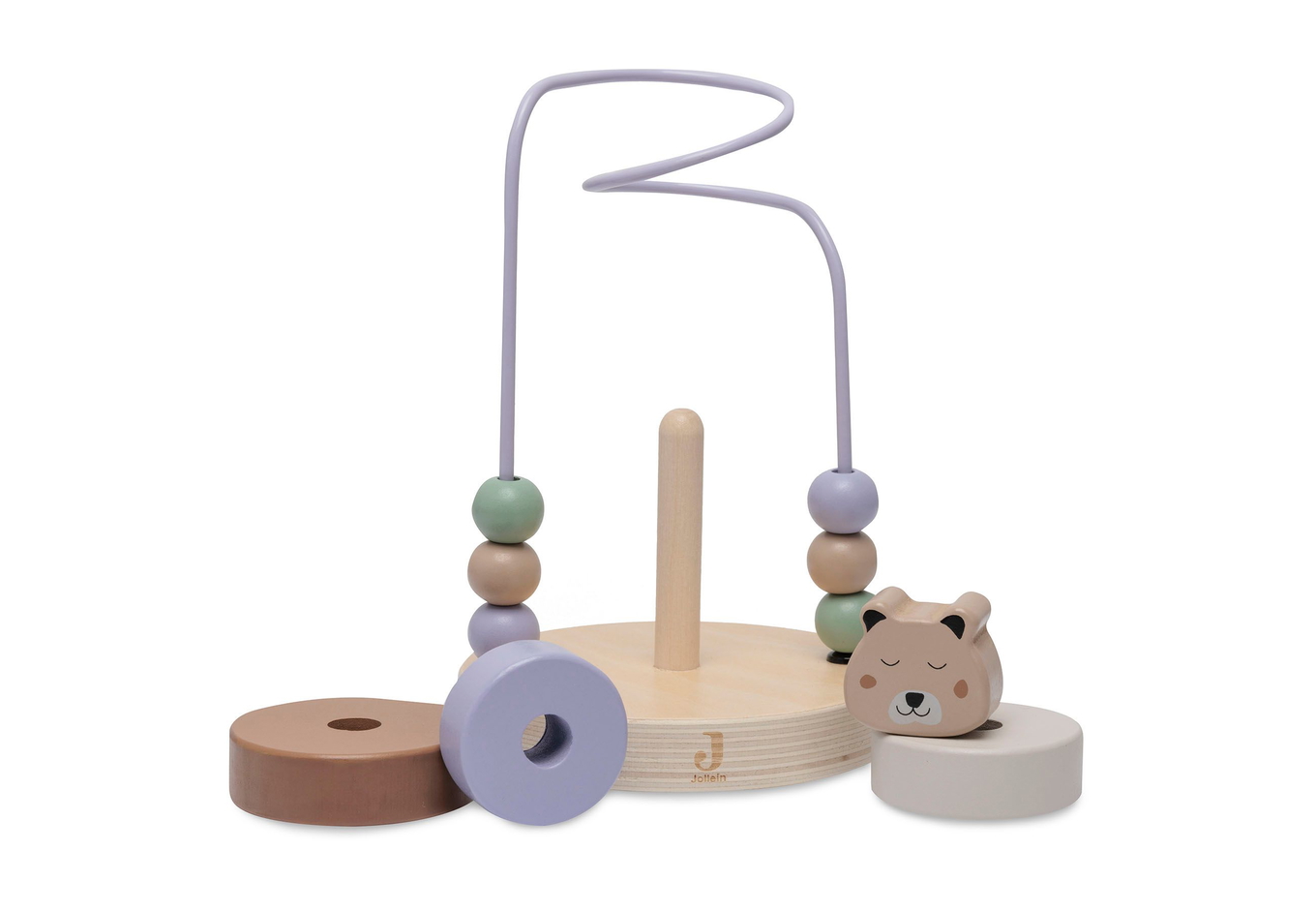 Aktivitätsspirale aus Holz Gepard 4