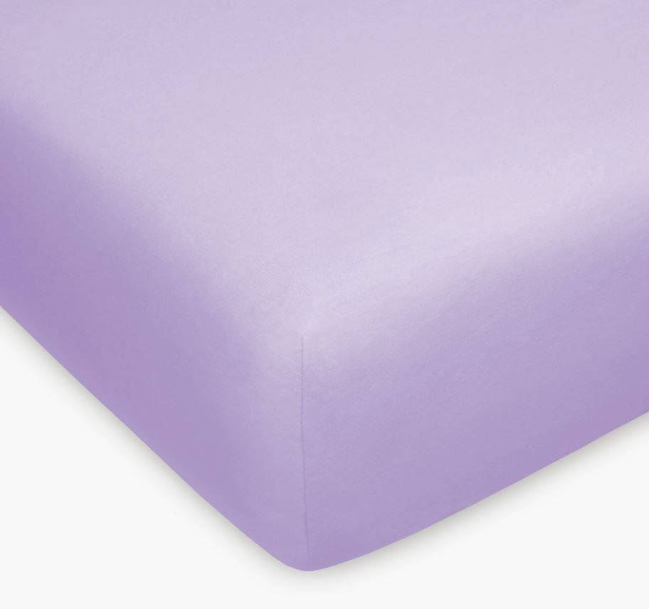 Fixleintuch Claire Jersey Flieder 90 x 200 cm