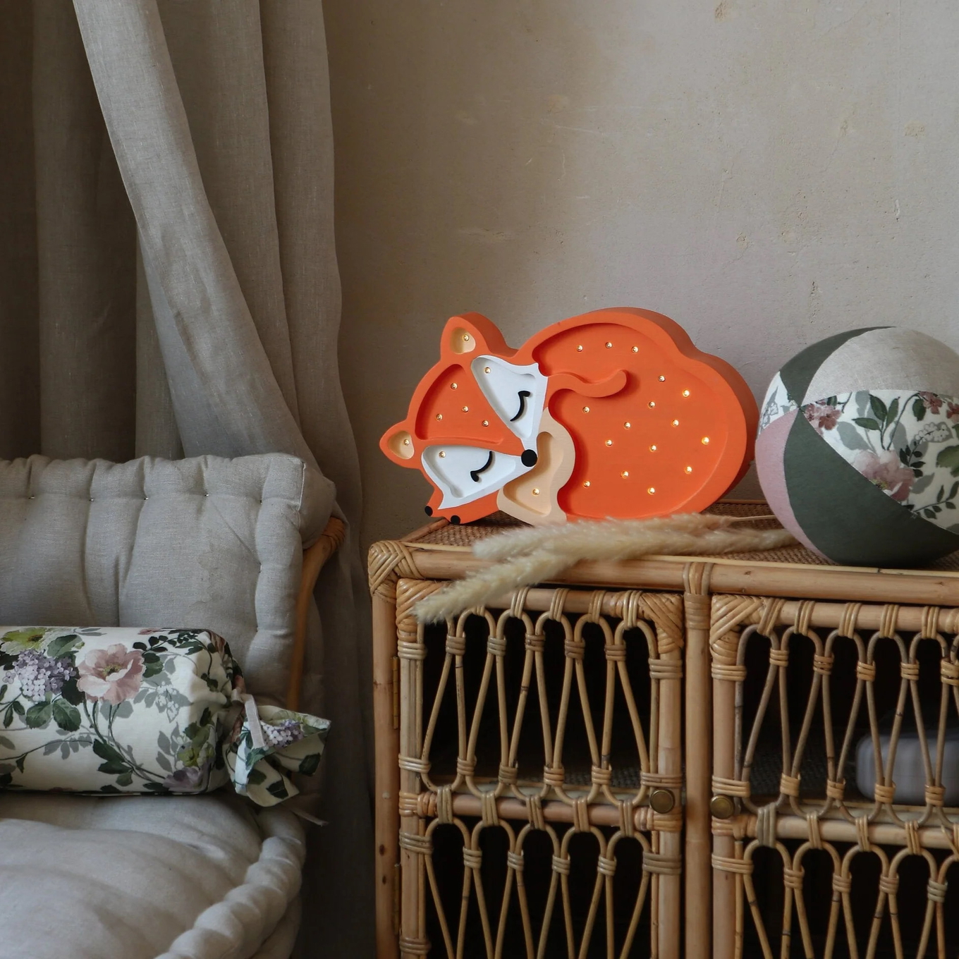 Nachtlampe Fuchs Wild Orange 3