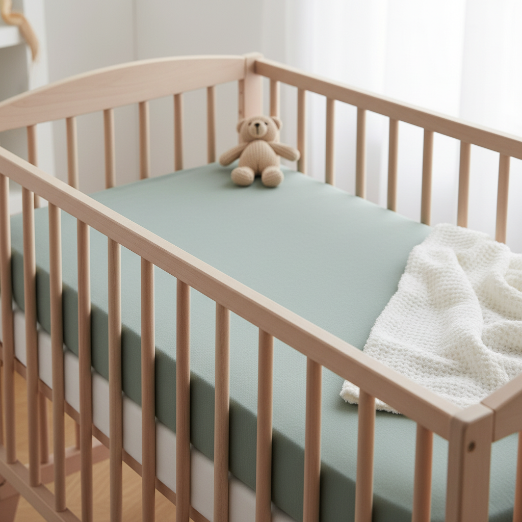 Fixleintuch Jersey 60x120cm 2er Pack Ivory, Sea Green 4