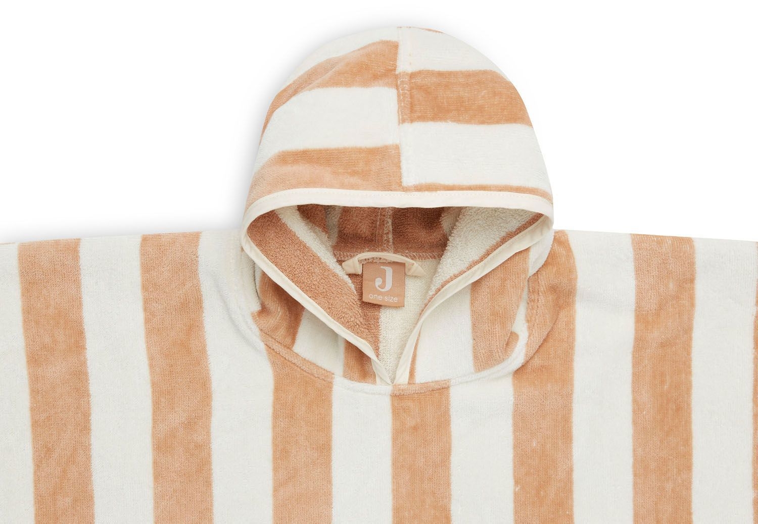 Badeponcho Stripe Frottee Biscuit 6