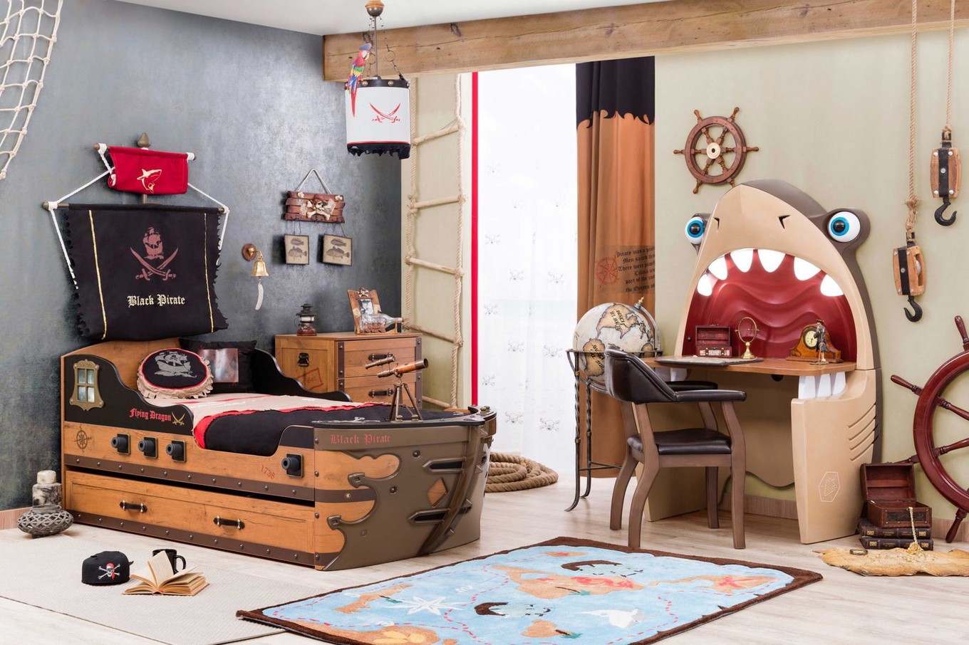 Deckenlampe Pirate 4